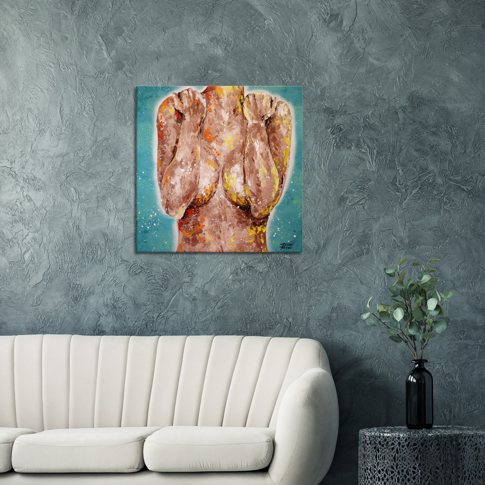 Covered In Autumn Canvas Print