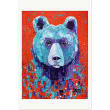 Load image into Gallery viewer, Colourblind Bear Museum-Quality Matte Archival Paper
