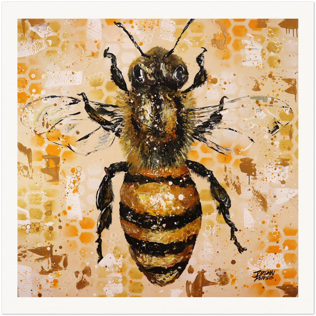 Honey And Gold Museum-Quality Matte Archival Paper